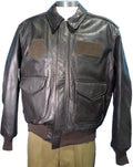 COCKPIT USA USAF 21ST CENTURY A-2 LEATHER BOMBER JACKET Z21V41 42S