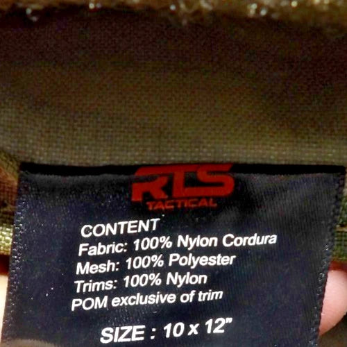 RTS TACTICAL HST QUICK RELEASE PLATE CARRIER MULTICAM