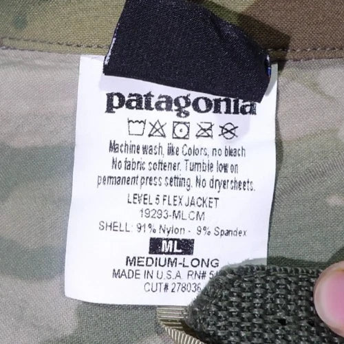 PATAGONIA MARS LEVEL 5 FLEX JACKET STYLE 19293 MEDIUM LONG