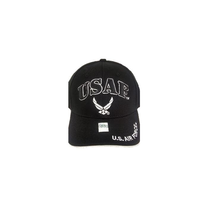 ''USAF'' w/ Wings & Shadow Hat