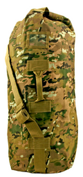 MILITARY SOLIDER KIT DUFFLE SEA BAG -TRADITIONAL MOUNTAIN CAMO