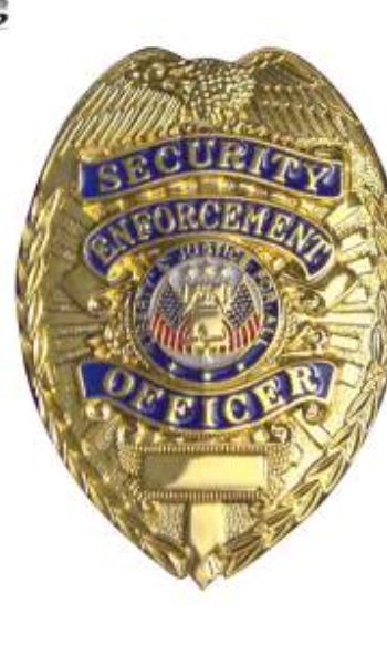 Deluxe Security Enforcement Officer Badge – Armed Forces Supply