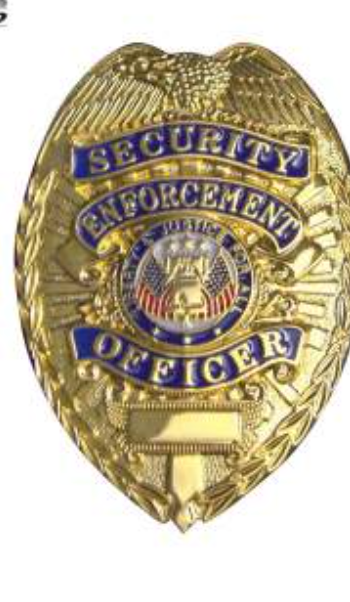 Deluxe Security Enforcement Officer Badge