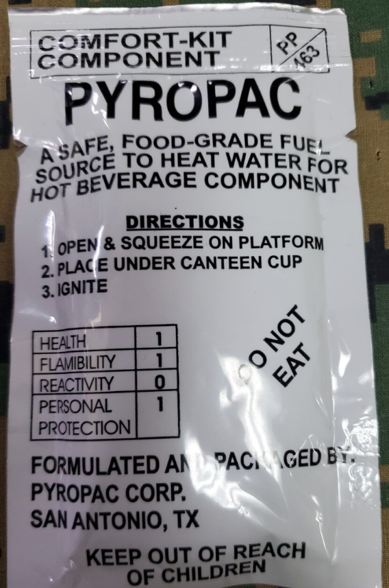 PYROPAC FOOD SAFE FIRE GEL