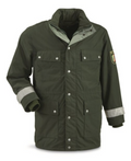 GERMAN POLIZE LARGE BGS GORTEX PARKA W/ LINER USED