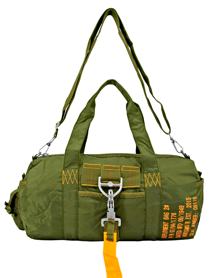 OLIVE DRAB PARACHUTE DUFFLE BAG