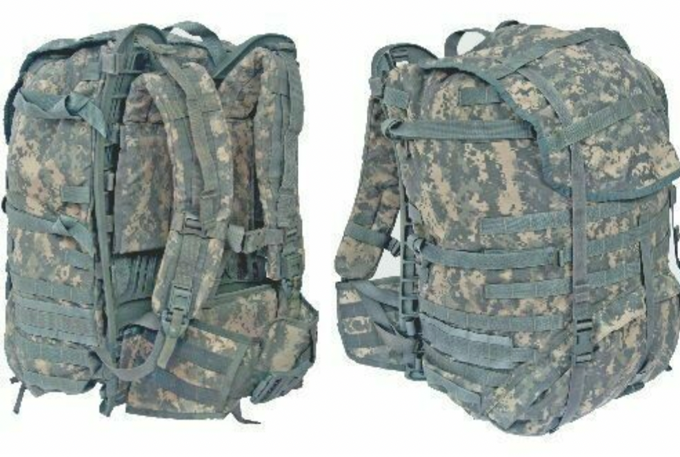 ARMY MOLLE II LARGE ACU RUCKSACK SDS PACK W/ FRAME