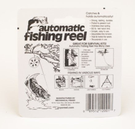 automatic yo you reel fishing wiki 6 Mechanical Fisher's Yo Reels -Package of 1/2 Dozen- Yoyo Fish Trap -(Flat Trigger Model) : Spinning Fishing Reels : Sports & Outdoors YO-YO AUTOMATIC FISHING REEL