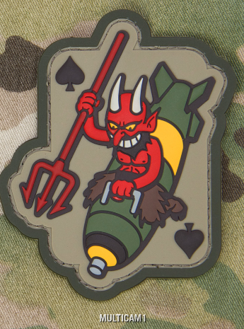 DEVIL BOMBER PVC MORALE PATCH