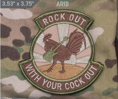 ROCK OUT MORALE PATCH