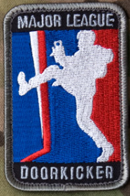 MAJOR LEAGUE DOORKICKERS MORALE PATCH