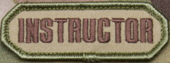 INSTRUCTOR MORALE PATCH – Armed Forces Supply