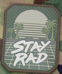 STAY RAD PVC MORALE PATCH