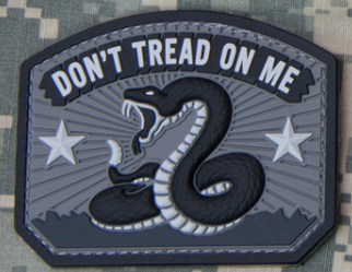 DONT TREAD ON ME PVC MORALE PATCH