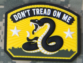 DONT TREAD ON ME PVC MORALE PATCH