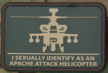 HELISEXUAL PVC MORALE PATCH