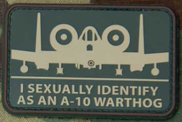 A10SEXUAL PVC MORALE PATCH