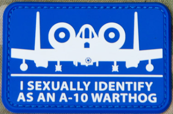 A10SEXUAL PVC MORALE PATCH