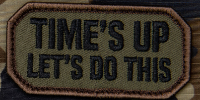 TIMES UP MORALE PATCH