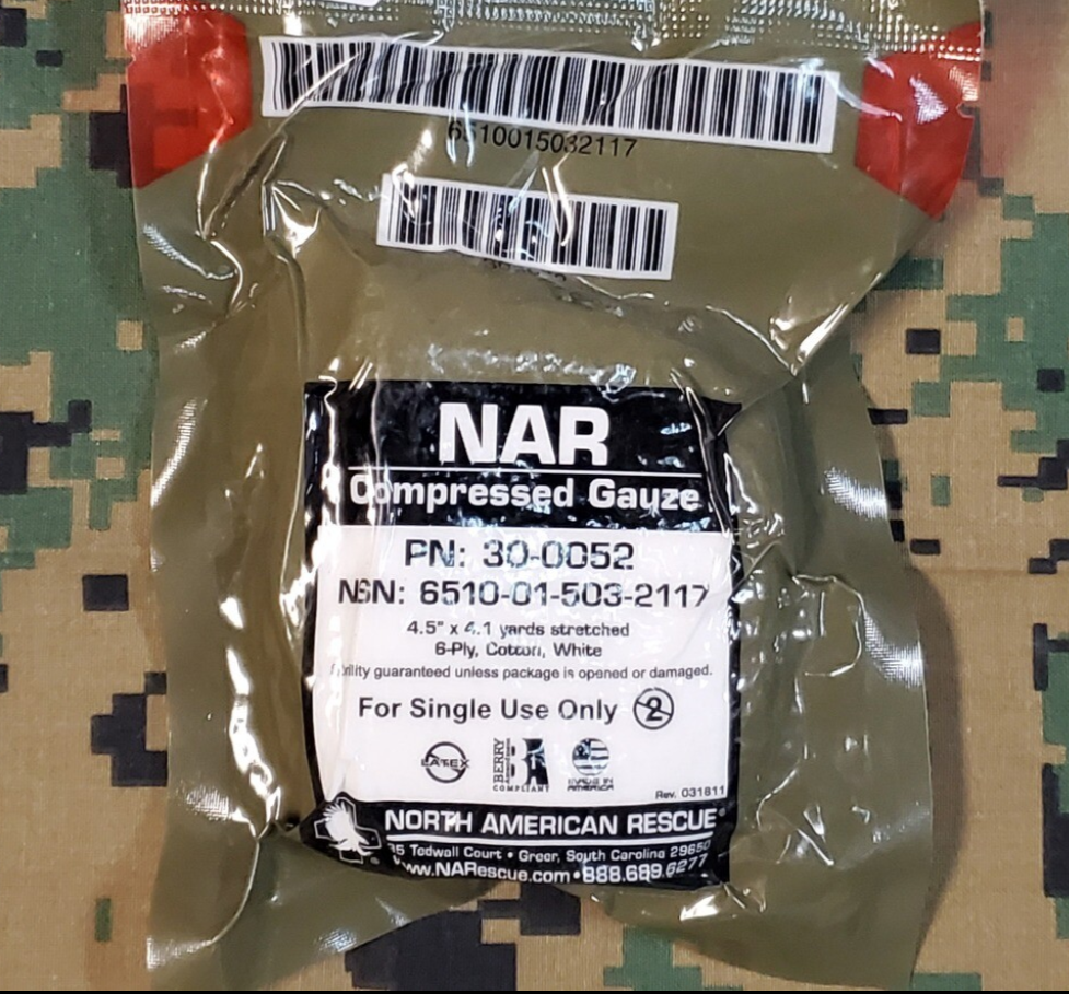 NAR S-ROLLED GAUZE
