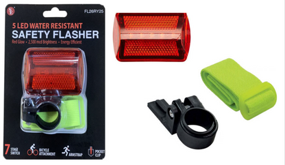 5 LED WATER RESISTANT SAFETY FLASHER