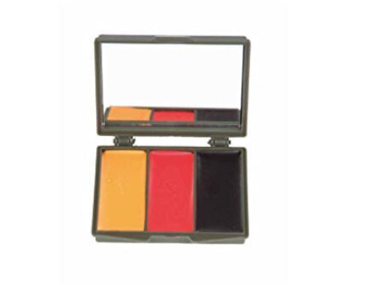 3 COLOR CAMO FACE WAR PANT (RED,YELLOW,BLACK)